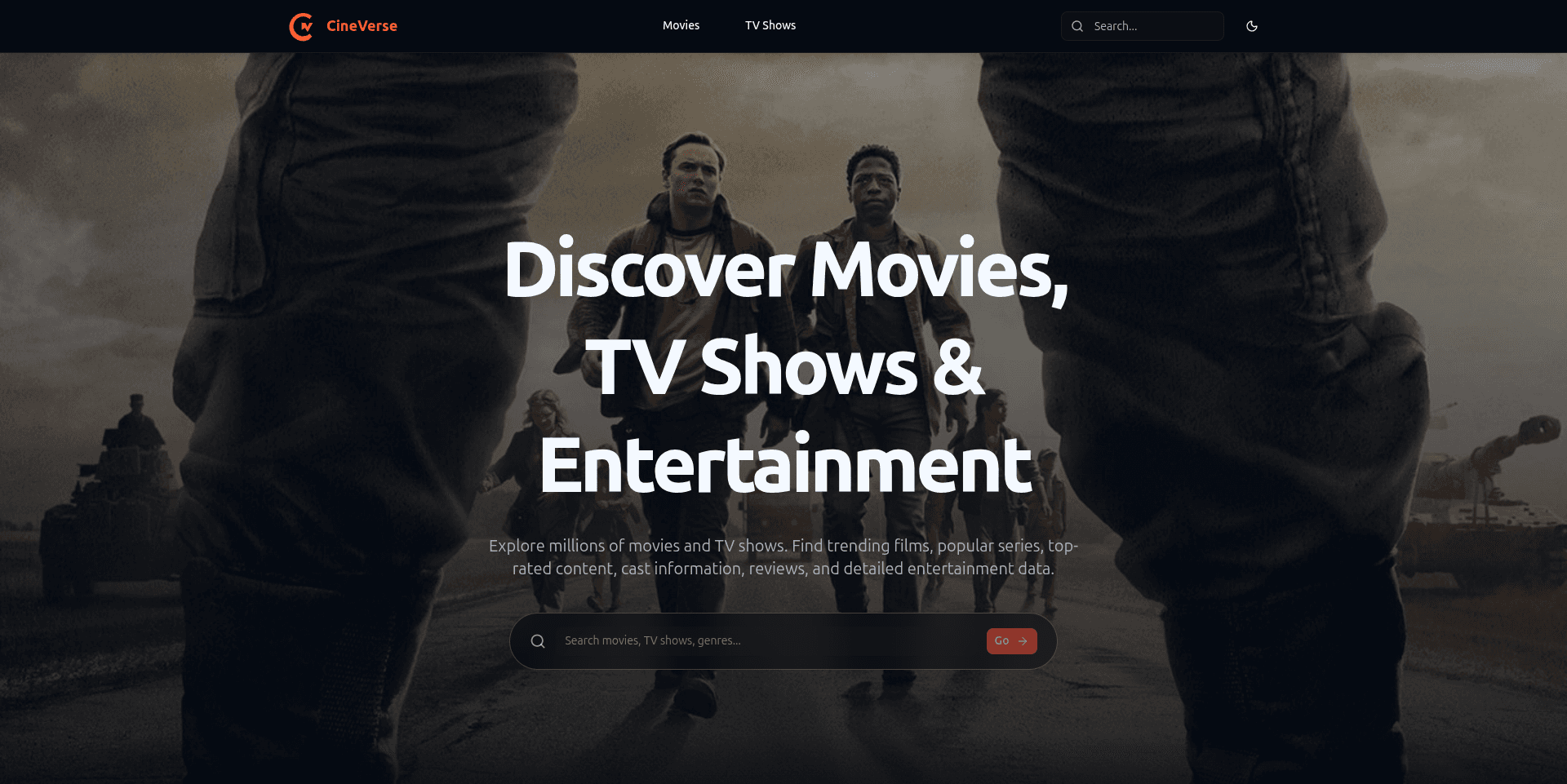 CineVerse screenshot 2